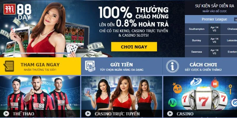 Số lượng game cực khủng tại nhà cái Club M88 thỏa mãn người chơi tham gia.