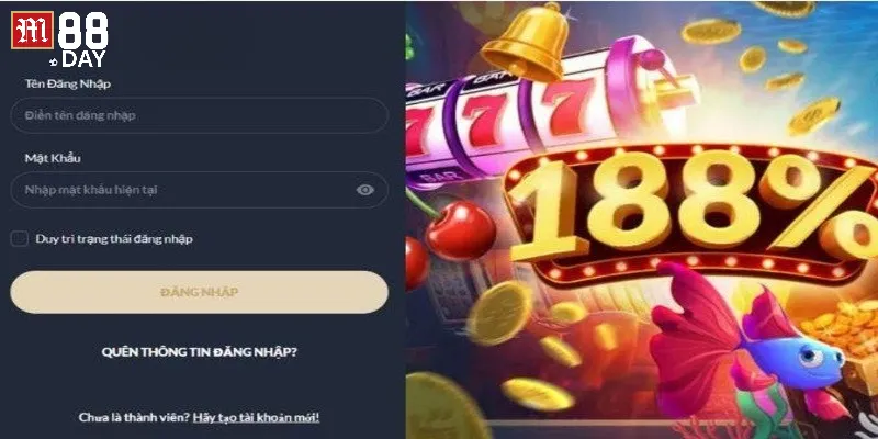 Đăng nhập nhanh gọn tại trang chủ cho mọi người chơi.