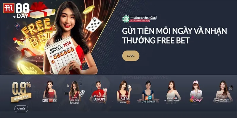 Hướng dẫn M88 các bước nạp/rút tiền cho cộng đồng người chơi.